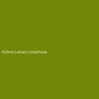 Kühne Leinen-Unterhose