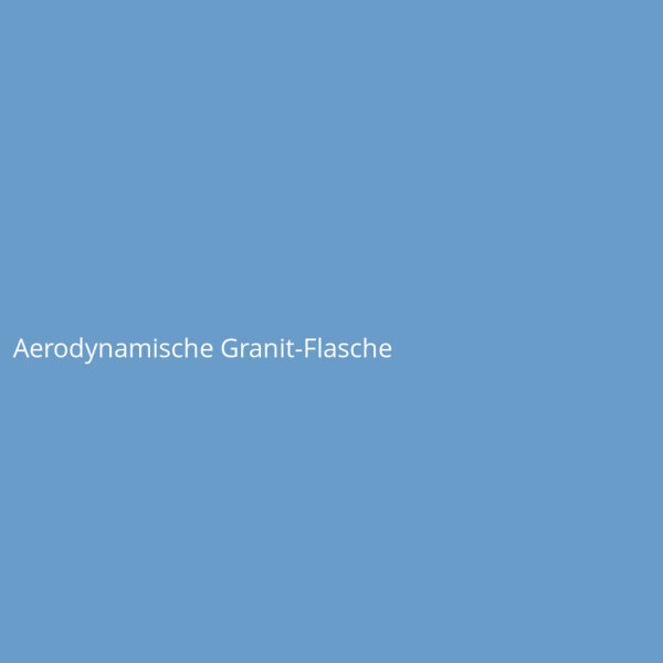 Aerodynamische Granit-Flasche