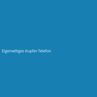 Eigenwilliges Kupfer-Telefon