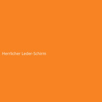 Herrlicher Leder-Schirm