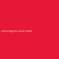 Hervorragende Leinen-Gabel