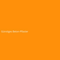 Günstiges Beton-Pflaster