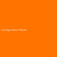 Günstiges Beton-Pflaster