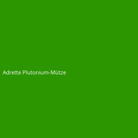 Adrette Plutonium-Mütze